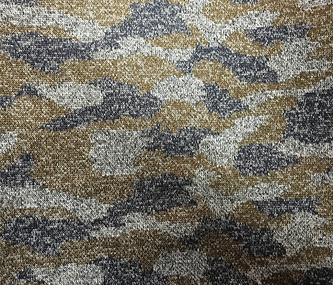 Cationic coarse needle cloth